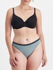 Jockey Woman Everyday Bikini Brief, 3-Pack, Black, 8-16 product photo
