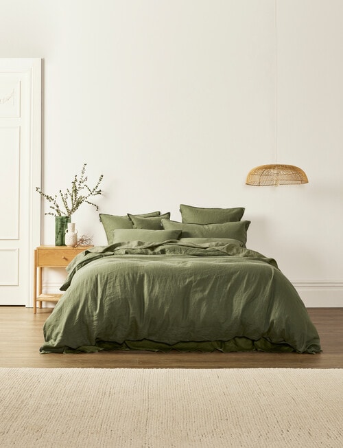 Domani Toscana Duvet Cover, Olive product photo