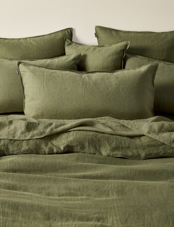 Domani Toscana Lodge Pillowcase, Olive product photo