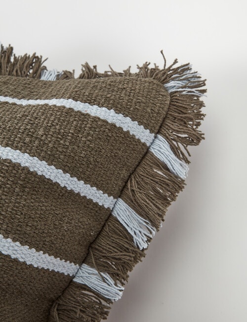 M&Co Francisco Oversized Cushion, Olive product photo View 02 L