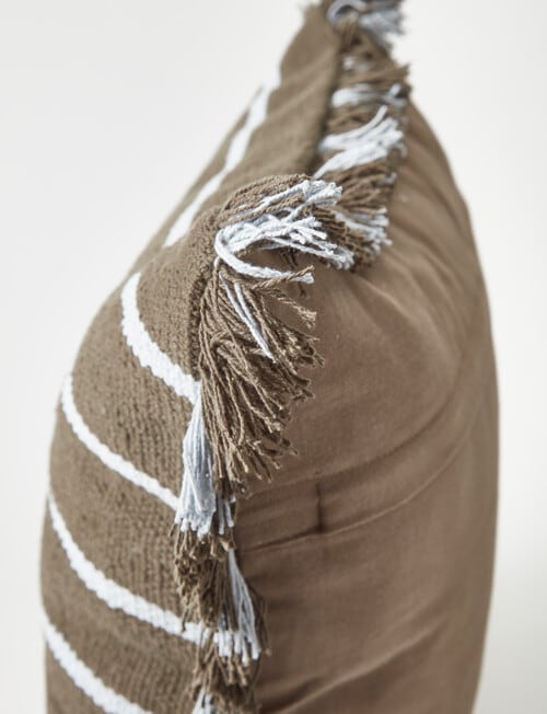 M&Co Francisco Oversized Cushion, Olive product photo View 03 L