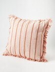 M&Co Francisco Oversized Cushion, Peach product photo