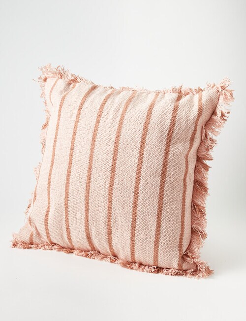 M&Co Francisco Oversized Cushion, Peach product photo