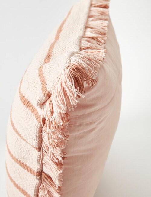 M&Co Francisco Oversized Cushion, Peach product photo View 04 L