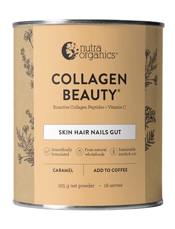 Nutra Organics Collagen Beauty Caramel, 225g product photo