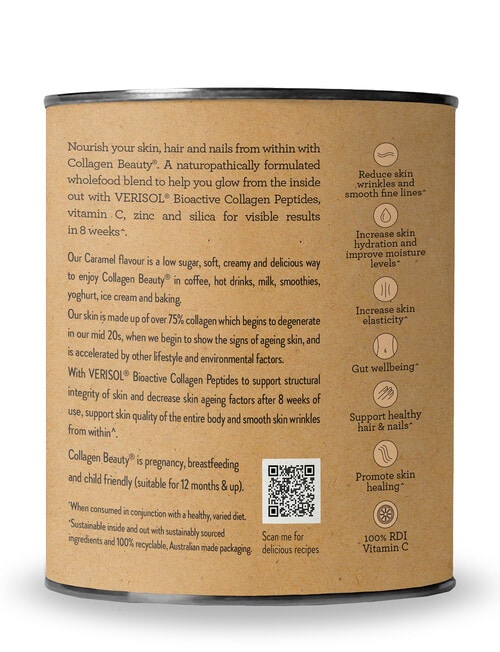 Nutra Organics Collagen Beauty Caramel, 225g product photo View 02 L