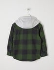 Mac & Ellie Hooded Check Shirt, Bottle product photo View 02 S