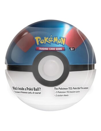 Pokemon Trading Card Poke Ball Tin, Assorted product photo