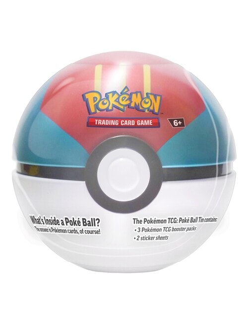 Pokemon Trading Card Poke Ball Tin, Assorted product photo View 02 L