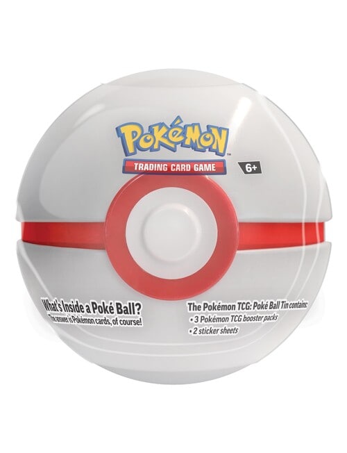 Pokemon Trading Card Poke Ball Tin, Assorted product photo View 04 L