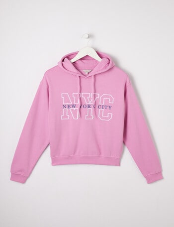 Switch NYC Graphic Hoodie, Bubblegum product photo