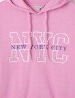 Switch NYC Graphic Hoodie, Bubblegum product photo View 03 S
