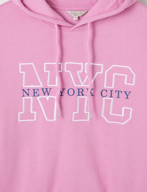 Switch NYC Graphic Hoodie, Bubblegum product photo View 03 L