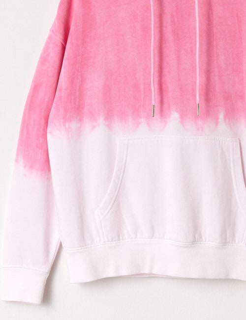 Switch Oversized Pull On Hoodie , Bubblegum product photo View 03 L