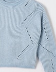 Switch Chenille Jumper, Baby Blue product photo View 02 S