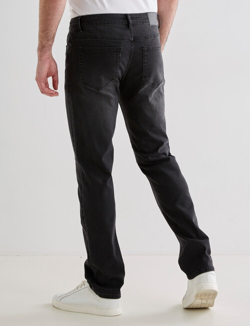 Chisel Extreme Stretch Slim Leg Jean, Black product photo View 02 L