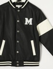 Mac & Ellie PU Jacket, Black product photo View 02 S