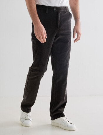 Chisel Cord Pants, Charcoal product photo