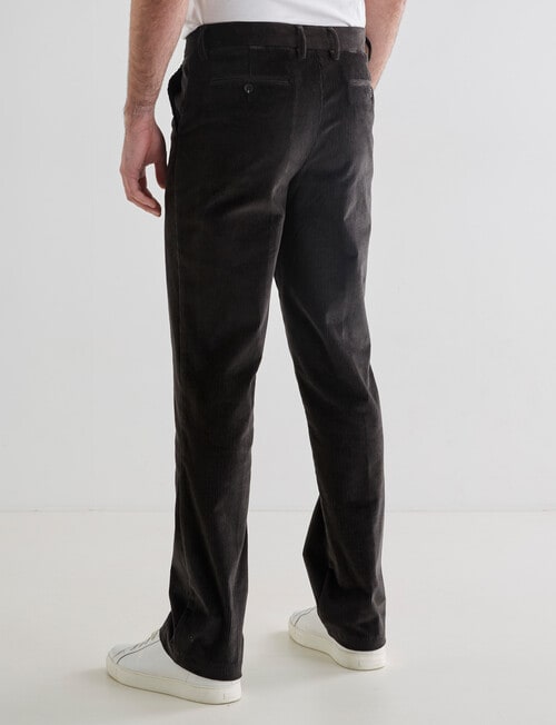 Chisel Cord Pants, Charcoal product photo View 02 L