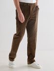 Chisel Cord Pants, Brown product photo