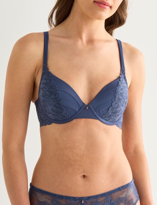 Acapella Vienna Contour Bra, Elemental Blue, 10B-16D product photo