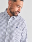 Line 7 Roger Long Sleeve Shirt, Grey product photo View 05 S