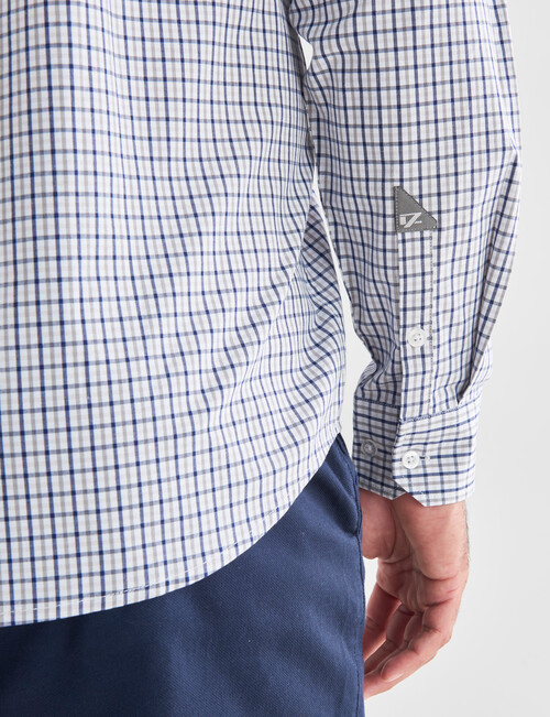 Line 7 Roger Long Sleeve Shirt, Grey product photo View 06 L