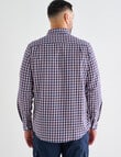 Line 7 Clark Long Sleeve Shirt, Navy product photo View 02 S