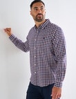 Line 7 Clark Long Sleeve Shirt, Navy product photo View 06 S