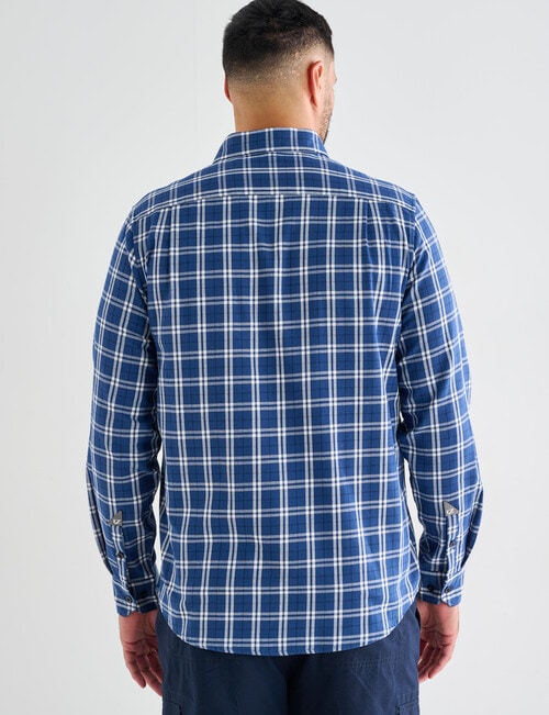 Line 7 Nico Long Sleeve Shirt, Blue product photo View 02 L