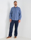 Line 7 Nico Long Sleeve Shirt, Blue product photo View 03 S