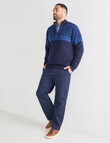 Line 7 Franco 1/4 Zip Jumper, Navy product photo View 03 S