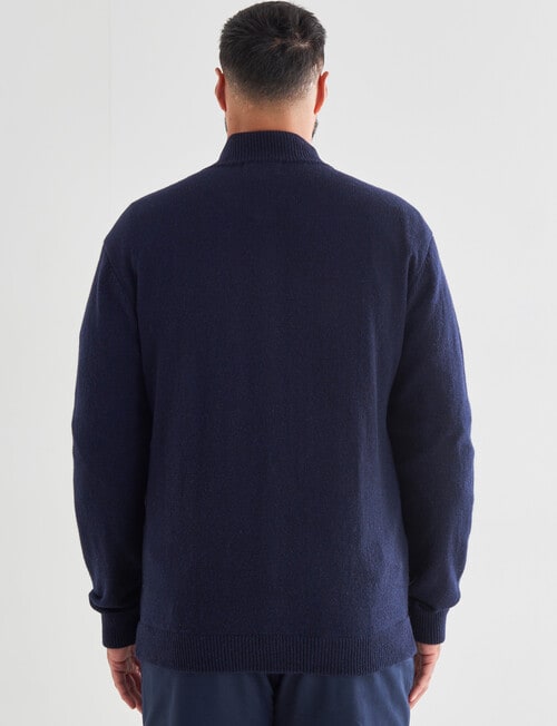 Line 7 Russel Full Zip Jumper, Navy product photo View 02 L