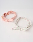 Teeny Weeny Headband, 2-Pack, Squirrel & Floral product photo