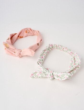 Teeny Weeny Headband, 2-Pack, Squirrel & Floral product photo