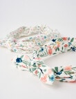 Teeny Weeny Headband, 2-Pack, Pink Floral & Dusty Blue Floral product photo View 02 S