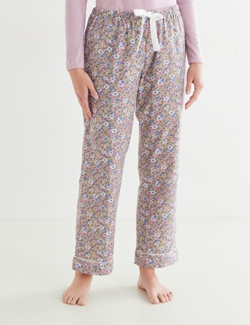 Whistle Sleep Flannel Pant, Ditsy Garden product photo