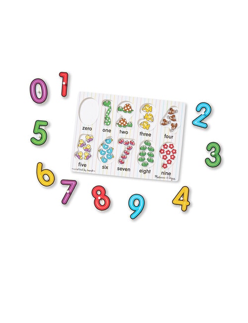 Melissa and Doug See Inside Numbers Peg Puzzle product photo View 03 L