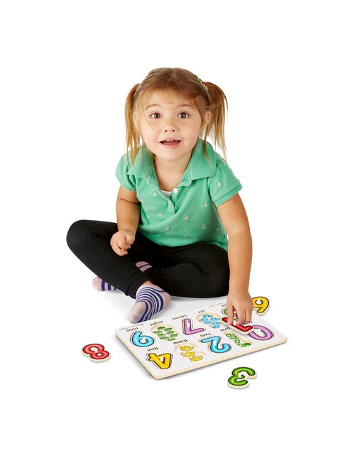 Melissa and Doug See Inside Numbers Peg Puzzle product photo View 04 L