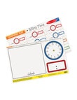 Melissa and Doug Telling Time Learning Mat product photo