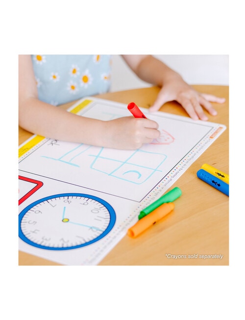 Puzzles Telling Time Learning Mat product photo View 04 L