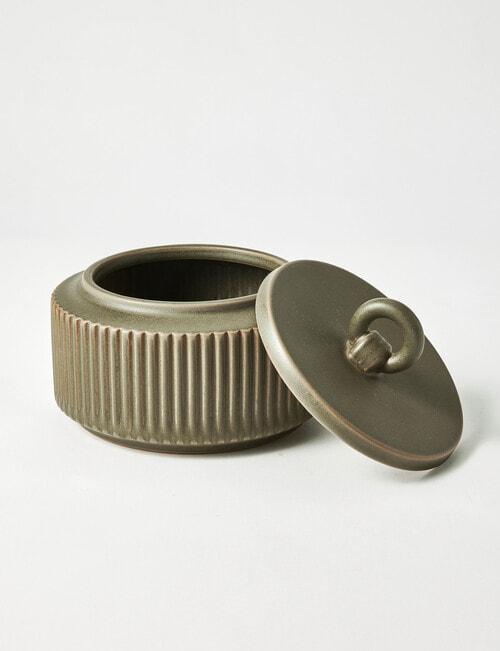 M&Co Somis Jar, Olive product photo View 02 L