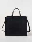 Whistle Accessories Albie Tote Bag, Tan & Black product photo View 02 S