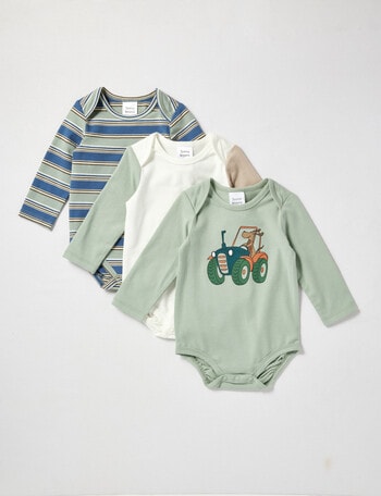 Teeny Weeny The Bear and The Dog Bodysuit 3 Piece Set product photo