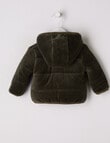 Teeny Weeny Puffer Jacket, Khaki product photo View 02 S