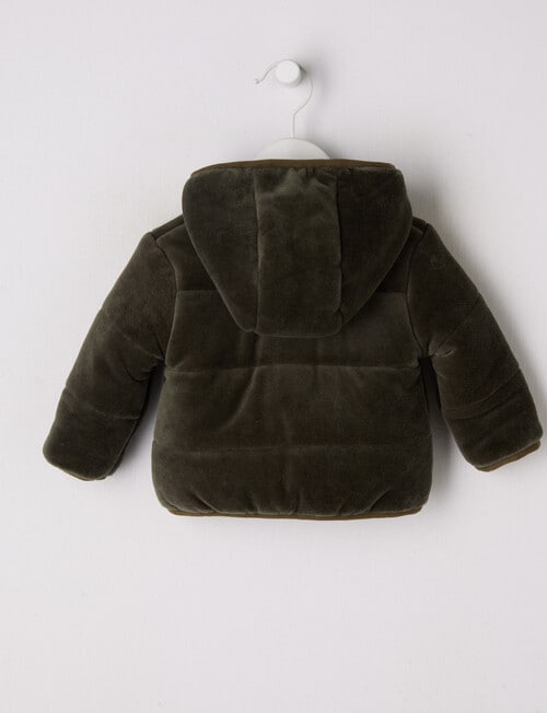 Teeny Weeny Puffer Jacket, Khaki product photo View 02 L