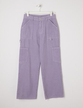 Switch Cord Cargo Pant, Lavender product photo