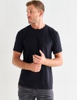Gasoline Kace Slub Tee, Black product photo