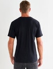 Gasoline Kace Slub Tee, Black product photo View 02 S