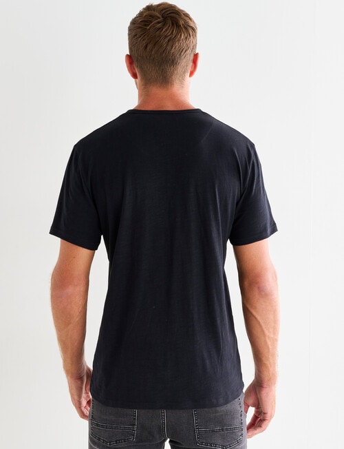 Gasoline Kace Slub Tee, Black product photo View 02 L